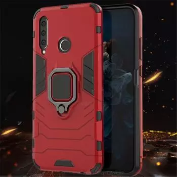 Чехол для Huawei Honor 20 Pro, противоударные чехлы для телефонов Honor 10i 10 Lite 9X 8X 8A 8S View 10 20 30 Pro Play 3, магнитный автомобильный держатель, кольцевая крышка Huawei Honor Play темно-синий