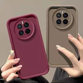 Чехол для Huawei Mate 50 Pro Чехол для телефона Huawei Mate 50 CET-LX9 DCO-LX9 Прозрачный силиконовый защитный чехол для объектива камеры Mate50pro Huawei Mate 50 Pro