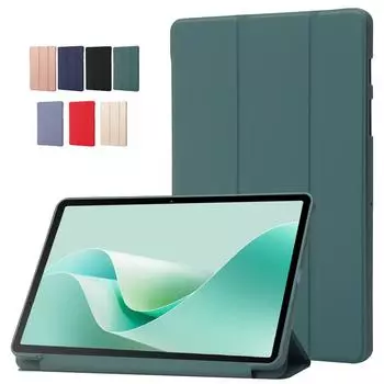 Чехол для планшета Huawei Matepad 11.5s Чехол из искусственной кожи Мягкий чехол-подставка из ТПУ для планшета Huawei MatePad 11.5 S 2024 Чехол Matepad 11.5S 2024 чёрный