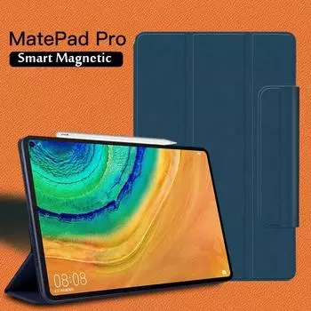 Чехол для Huawei Matepad Pro 10,8 MRX-W09 MRX-W29 MRX-W59 с держателем для карандашей, безопасный магнитный смарт-чехол Matepad Pro10.8inch светло-фиолетовый
