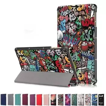 Чехол для Huawei MatePad Pro 11 T10 T10s T8, складной магнитный чехол-подставка для Funda Huawei MediaPad T5 8, чехол для планшета MatePad T8 чёрный