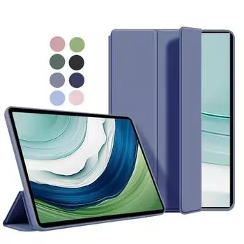 Чехол для Huawei MatePad Pro 13 2 2023, складная подставка, Мягкая магнитная задняя крышка из ТПУ для Huawei MatePad Pro 13,2, чехол для планшета MatePad Pro 13.2 чёрный