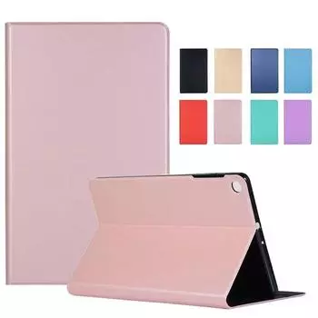 Чехол для Huawei Matepad SE 10,4 дюйма 2022 AGS5-L09 AGS5-W09, однотонный защитный чехол из мягкого ТПУ из искусственной кожи с подставкой, чехол MatePad SE 2022 10.4 красный