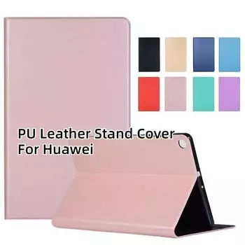 Чехол для Huawei Matepad SE 10,4 дюйма 2022 AGS5-L09 AGS5-W09, однотонный защитный чехол из мягкого ТПУ из искусственной кожи с подставкой, чехол MatePad SE 2022 10.4 красный