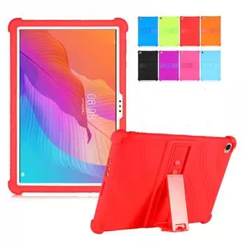 Чехол для Huawei MediaPad T5 10 T3 9,6 M5 Lite 10,1 8,0, чехол-подставка для Huawei MatePad 11 T10S T10 10,4 T8, чехол для планшета MatePad T8 (Kobe2) красный