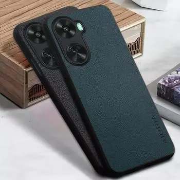 Чехол для Huawei Nova 12 SE 12s 12i чехол для телефона Funda Solid Color Business Pu Leather Design Capa Nova 12 SE чёрный