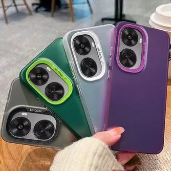 Чехол для Huawei nova 12 SE Чехол для телефона Huawei nova12 SE BNE-LX1 Чехол для Huawei nova 12SE Роскошный металлический матовый чехол Aurora Skin Huawei nova 12 SE