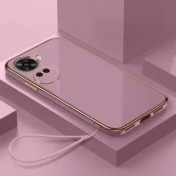 Чехол для Huawei nova 12 SEЧехол для телефона Huawei nova12 SE Чехол для Huawei nova 12SE BNE-LX1 Роскошная квадратная противоударная задняя крышка Huawei nova 12 SE&Case & Strap