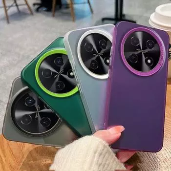 Чехол для Huawei nova 12i Чехол для телефона Huawei nova12i CTR-L81 Чехол Huawei nova 12i Роскошный металлический матовый чехол Aurora Skin Huawei nova 12i