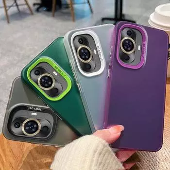 Чехол для Huawei nova 12s Чехол для телефона Huawei nova 12s Чехол NOVA12S Чехлы FOA-LX9 Роскошный металлический матовый чехол Aurora Skin Huawei nova 12s