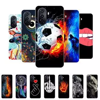 Чехол для Huawei Nova Y70 Plus Football, мягкий силиконовый чехол на заднюю панель для Huawei Nova Y70 Plus, чехол для телефона Nova Y 70 Y70Plus etui Nova Y70 Plus