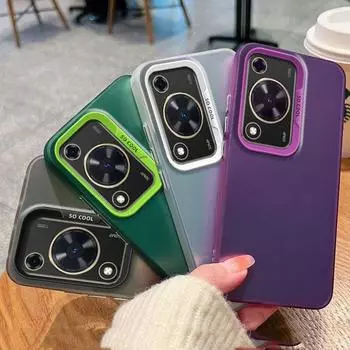 Чехол для Huawei nova Y72 Чехол для телефона Huawei nova Y72 MGA-LX3 Чехол для Huawei nova Y72 Роскошный металлический матовый чехол Aurora Skin Huawei nova Y72