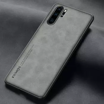 Чехол для Huawei P30 Lite, гибридный силиконовый + пластиковый чехол, чехол для Huawei P30, роскошный кожаный чехол с узором для Huawei P30 Pro For Huawei P30 Lite чёрный