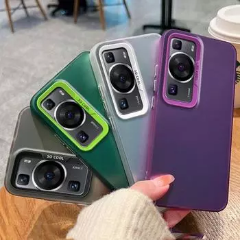 Чехол для Huawei P60 Чехол для телефона Huawei P60 Pro MNA-LX9 Чехол LNA-LX9 Huawei P60 P60pro Роскошный металлический матовый чехол Aurora Skin Huawei P60 Pro