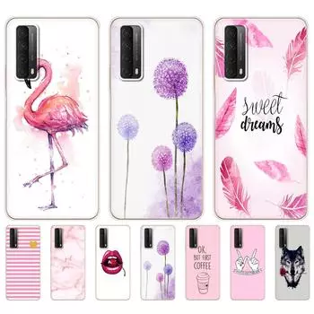 Чехол для Huawei P smart 2021, 6,67 дюйма, мягкий силиконовый чехол из ТПУ на заднюю панель телефона для PSmart 2021, защитный бампер, сумка Etui Huawei P smart 2021