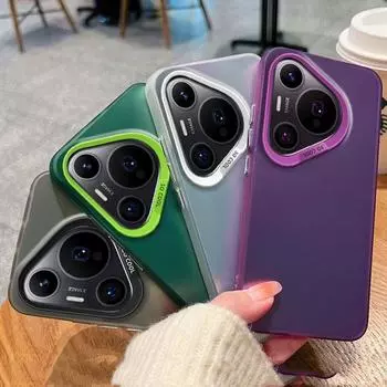 Чехол для Huawei Pura 70 Чехол для телефона Huawei Pura 70 Pro Чехол ADY-LX9 HBN-LX9 Чехол p70 P70 Pro Роскошный металлический матовый чехол Aurora Skin Huawei Pura 70 Pro