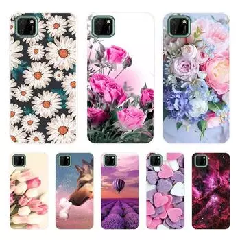 Чехол для Huawei Y5P 5,45 и Honor 9S, мягкие силиконовые чехлы для телефонов из ТПУ для Huawei Y5P 2020 Honor 9S Back, чехол-бампер для Huawei Y5P Huawei Y5P