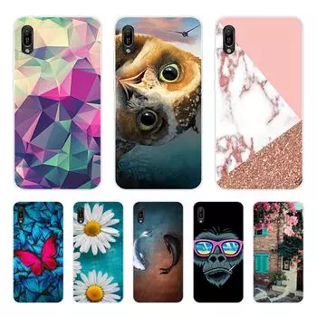 Чехол для Huawei y6 pro 2019, чехол для Huawei Y6 2019, силиконовый чехол из ТПУ, мягкий чехол для телефона Y6 2019 MRD-LX1 MRD-LX1F Y 6 pro Y6Prime, чехол huawei Y6 2019