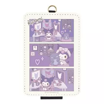 Чехол для IC-карты Gourmandies Sanrio Characters Kuromi SANG-282KU