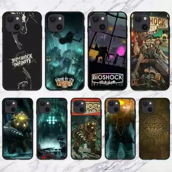 Чехол для игрового телефона BioShock для iPhone 11 12 Mini 13 14 15 Pro XS Max X Plus SE XR Shell iPhone12