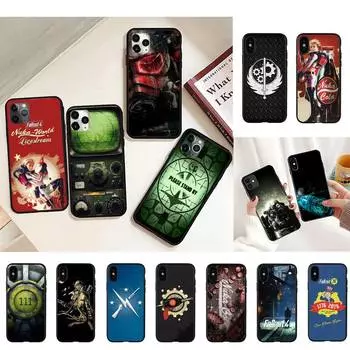Чехол для игрового телефона Fallout Shelter для iPhone 11 12 13 mini pro XS MAX 8 7 6 6S Plus X 5S SE 2020 XR iphone 5 5s SE
