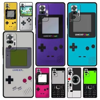 Чехол для игрового телефона Gameboy Boy для Xiaomi Redmi Note 12 5G 11 10 Pro 4G Plus 9S 9 8 7 9T 8T 10C 9C 9A 5G K40, игровой силиконовый чехол Redmi Note 12Pro 4G
