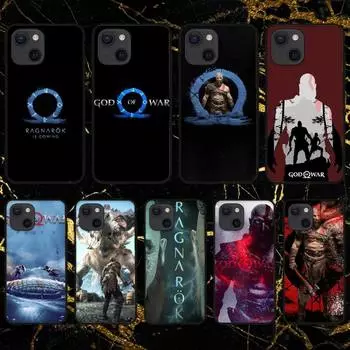 Чехол для игрового телефона God of War Ragnarok для iPhone 11 12 Mini 13 14 Pro XS Max X 8 7 6s Plus 5 SE XR Shell iPhone14ProMax