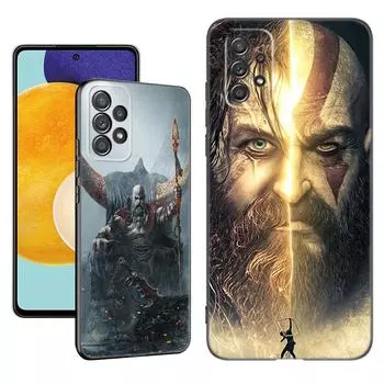Чехол для игрового телефона God Of War для Samsung A13 A22 A24 A32 A23 A25 A34 A35 A52S A53 A54 A55 A73 5G A12 A14 A15 A31 A33 A50 A51 A72 Samsung A31