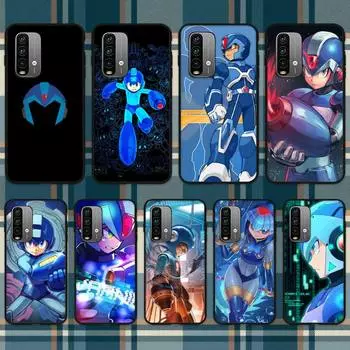 Чехол для игрового телефона Rockman Megaman для Xiaomi9 10 11PRO LITE Redmi Note7 8 9 10A PRO K40 Poco3 Shell Redmi7a