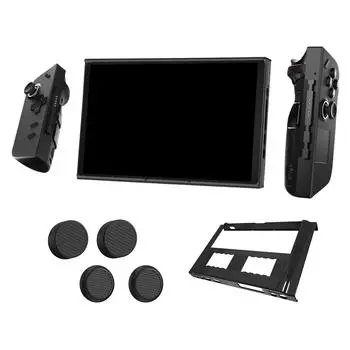 Чехол для игровой консоли Lenovo Legion Go, чехол для геймпада с колпачками для джойстика, чехол для консоли и ПК, устойчивый к царапинам чёрный