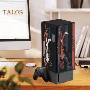 Чехол для игровой консоли от пыли Precision Fit, дышащий, износостойкий, легкий в использовании, защитный чехол для игровой консоли Xbox X чёрный