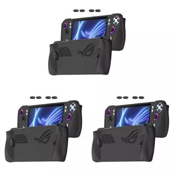 Чехол для игровой консоли, защитный чехол от царапин для ROG Ally (черный)