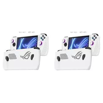Чехол для игровой консоли, защитный чехол от царапин для ROG Ally (белый)