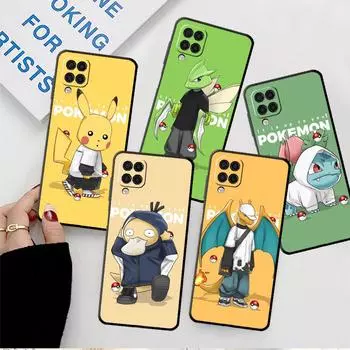 Чехол для игры Pokemon для Samsung Galaxy A52 A12 A51 A32 A21s A71 A53 A13 A32 A72 A31 A33 A22 A03 A41 Чехол для телефона Samsung A52 4G(5G)