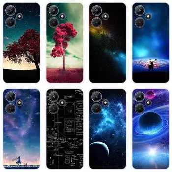 Чехол для infinix Hot30 Play Note 30 VIP 5G 30i Note30 Pro, мягкий силиконовый чехол для задней панели с рисунком звездного неба For infinix Hot 30 Play