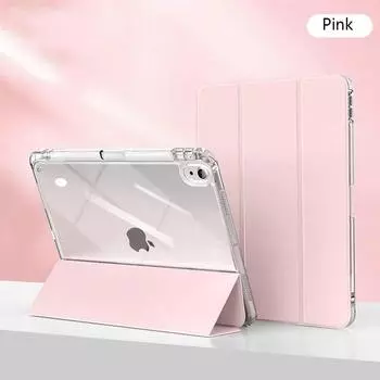 Чехол для iPad 10.2 7, 8, 9 поколения для iPad Air5 Air4 с держателем для карандашей, откидная умная крышка for ipad 10.2in