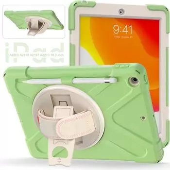 Чехол для iPad 10.2 Многофункциональный чехол для планшета с гнездом для стилуса Strapless#1