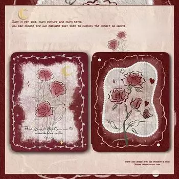 Чехол для iPad 10.2 поколения 9/8/7, высококачественный чехол с граффити и розой для iPad, ТПУ, чехол для планшета air4/5 10,9 mini6/5/4 pro11 22/21/20 с подставкой для карандашей iPad 2021 Gen910.2