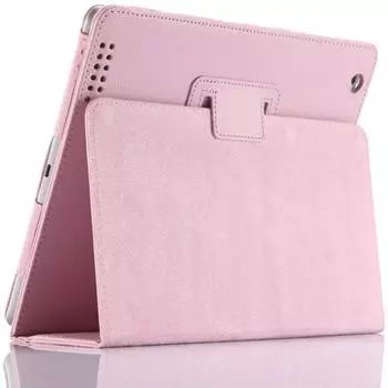 Чехол для iPad 2, 3, 4, чехол-книжка Folio из искусственной кожи для iPad, чехол Retina DISPLAY для iPad 5, 6, 7, 8, 9,7, 10,2, 10,5, чехол-пенал с подставкой For iPad Mini 1 2 3 кадмий красный