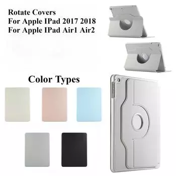 Чехол для iPad Air1 AIr2 9,7 дюйма, мягкий чехол из искусственной кожи с откидной крышкой для Apple iPad 2017 2018 9,7 дюйма, чехол-корпус iPad Air1 Air2 9.7in белый