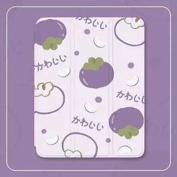 Чехол для iPad Air5. Новый свежий стильный чехол для iPad с креативным фруктовым узором для iPad Air4 2022, 10, 10,9, 2021, 7, 8, 9, 10,2 Pro11 Pro13, 2024, с подставкой для карандашей. iPad 2021 Gen910.2