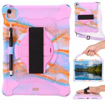 Чехол для iPad Air 5 10,9 2022, защищенный от падения чехол 10-го поколения Pro 11 9,7 Mini 2 3 4 iPad 6, 7, 8, 9, 10,2, чехол с ручкой и ремешком iPad mini 1 2 3