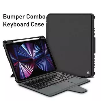 Чехол для iPad Pro 11, 2021, комбинированный чехол-бампер с клавиатурой для iPad Air 4/Air 5, защитный чехол для объектива для iPad 9-го поколения For iPad pro 11 2021