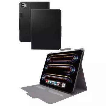 Чехол для iPad Pro M4 Tb A24pmwvfubk 11 дюймов, модель 2024 года, с 2 карманами для карт и местом для хранения ручек