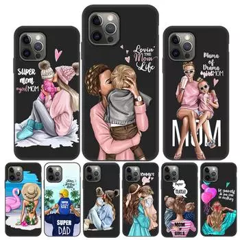 Чехол для iPhone 11 12 Pro Max, модный чехол для телефона Mam Super Mom iPhone11 13 Pro 7 8 Plus XR XS X SE 2020 2022 6S, мини-чехол iPhone 5 5S