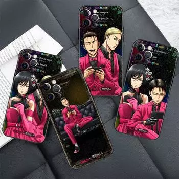 Чехол для iphone 11 13 12 pro max Cover xr 7 8 Plus Funda XS X 14 5 5S SE2020, чехол с изображением титанов, полное платье iPhone 14 Plus