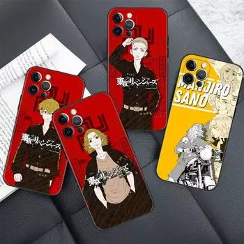 Чехол для iphone 11 13 12 pro max Cover xr 7 8 Plus Funda XS X 14 5 5s SE2020 Coque Manjiro Sano iPhone 14