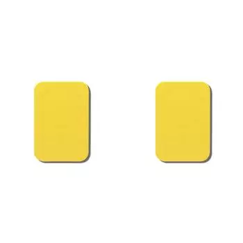 Чехол для iPhone 12 Pro с магнитным аккумулятором для беспроводного зарядного устройства (желтый)