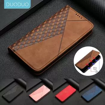 Чехол для iPhone 13 12 Pro Max Mini 11 XS XR X SE 2020 8 7 6 6s Plus Роскошный кожаный флип-кошелек противоударный чехол для телефона iPhone 6/7/8/SE 2020 красный