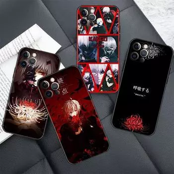 Чехол для iPhone 13 Pro Coque, чехлы для iPhone 11 12 pro max xr XS X 7 8 Plus 14 5 5S SE2020, чехол Tokyo Ghoul Equinox Flower iPhone 14